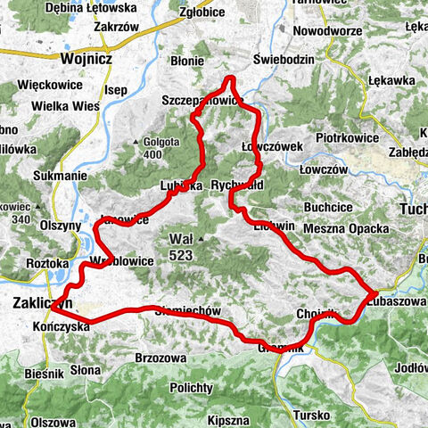 Siedliska - Kościół pw. Ofiarowania w świątyni i Wniebowstąpienia Pana Jezusa w Siemiechowie - Kościół pw. Najświętszej Maryi Panny Królowej - Kościół pw. św. Marcina  w Gromniku