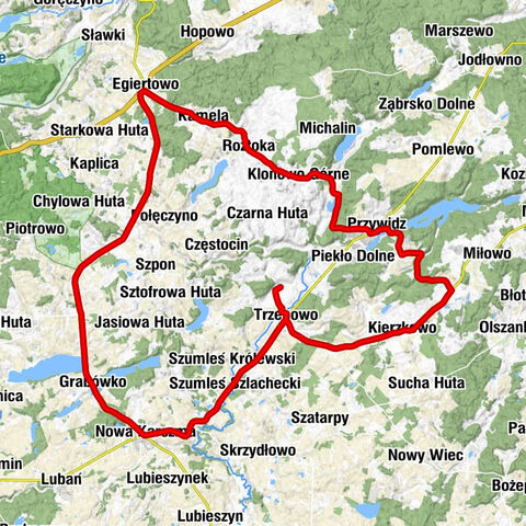Trzepowo - Trzepówko - Szumleś Królewski - Szumleś Szlachecki