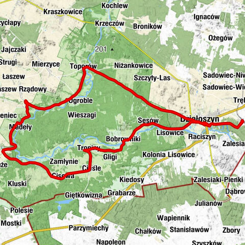 Działoszyn - Pod Łąkami - Kościół pw. Przemienienia Pańskiego