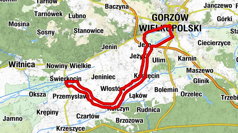 Wieprzyce - Kościół Matki Boskiej Różańcowej w Świerkocinie - Katedra Wniebowzięcia NMP w Gorzowie Wielkopolskim - Cerkiew Narodzenia Najświętszej Maryi Panny