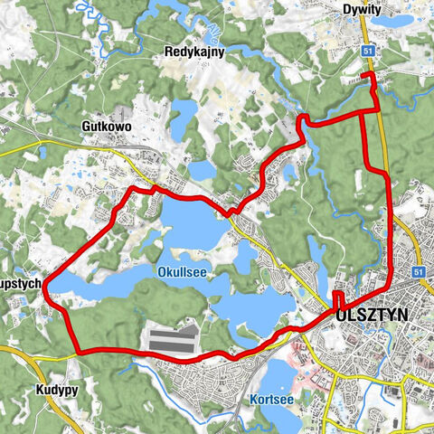 Olsztyn - Kaplica klasztorna - Cerkiew Opieki Matki Bożej - Wojska Polskiego