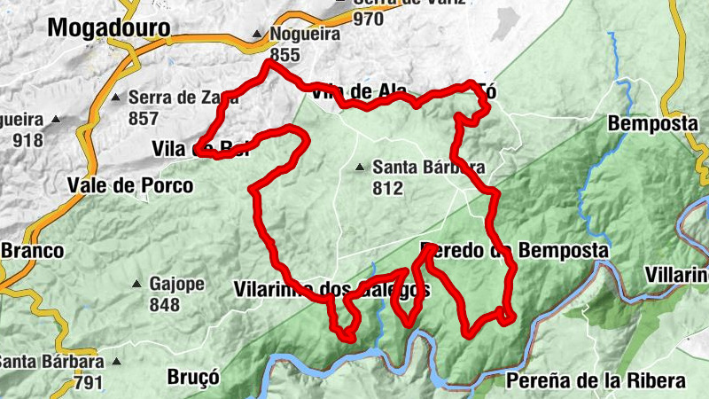 Vila de Ala - Vila de Rei - Paçó - Calhau Grande
