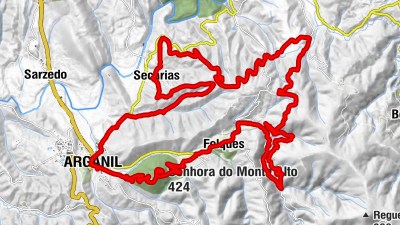 Arganil - Capela de Nossa Senhora da Salvação - Igreja da Nossa Senhora do Mont'Alto - Senhora do Monte Alto