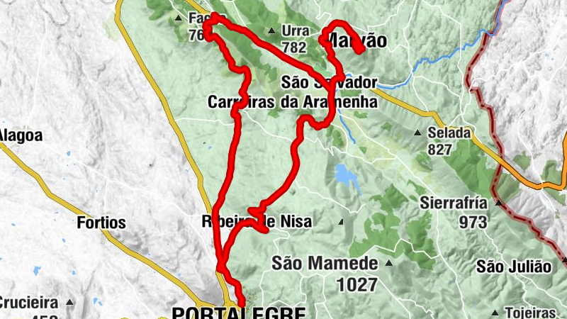 Portalegre - Igreja do Senhor do Bonfim - Igreja do Calvário - Igreja de Santiago