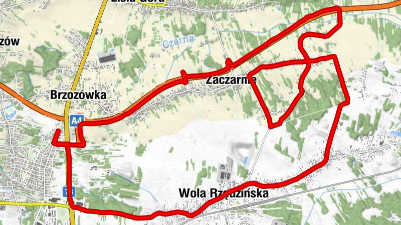 Starówka - Tarnów - Kościół pw. Miłosierdzia Bożego w Woli Rzędzińskiej - Zaczarnie