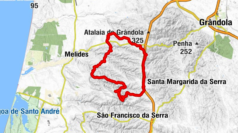 Melides - Valinho da Estrada - Senhora do Livramento - São Francisco da Serra