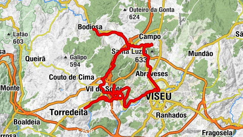 Campo - Separadora - Senhora do Crasto - Capela da Quinta dos Buxeiros