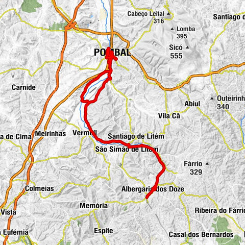 Albergaria dos Doze - Poços - Pombal - Cardal