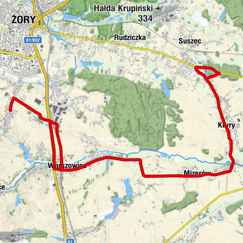 Osiny - Żory - Szczurowiec - Kościół pw. Świętego Karola Boromeusza w Kryrach