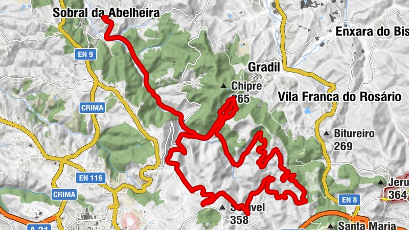 Sobral da Abelheira - Codeçal - Capela do Codeçal