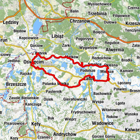 Kaplica cmentarna - Kościół pw. Świętego Jakuba Młodszego - Kościół pw. Świętego Mikołaja (stary) - Kościół pw. Najświętszej Maryi Panny Wspomożenia Wiernych