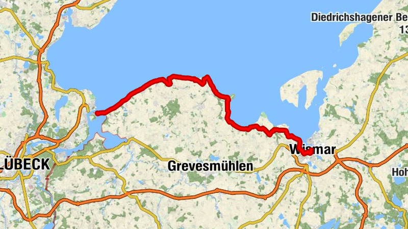 Travemünde - Wismar - Christuskirche Wismar - Heiligen-Geist-Kirche