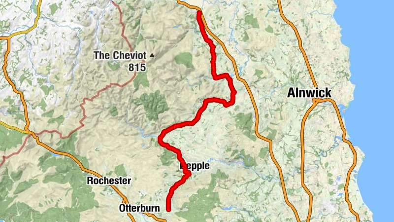 Elsdon - Holystone - Harbottle - Wooler