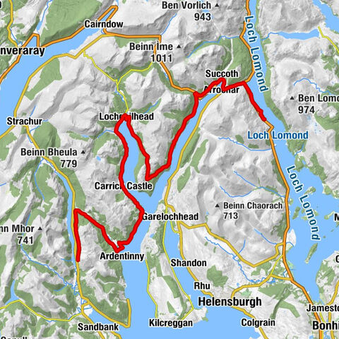 Ardentinny - Drynain - Barnacabber - Argyll and Bute