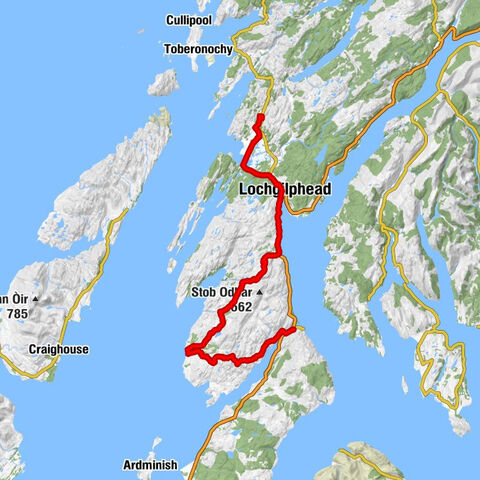 Tarbert - Ardrishaig - Lochgilphead - Kilmartin