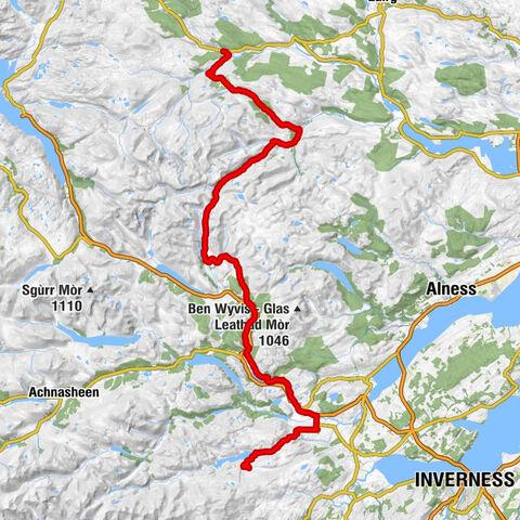 Highland - Fairburn - Marybank - Gob na Foide