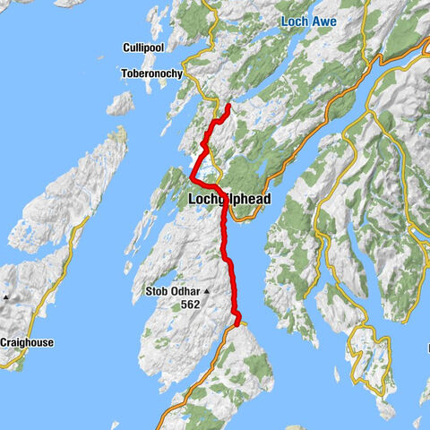 Tarbert - Ardrishaig - Lochgilphead - Ford