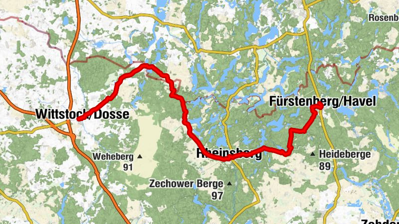 Marienkirche - Dorfkirche Zempow - Dorfkirche Flecken Zechlin - Fürstenberg (Havel)