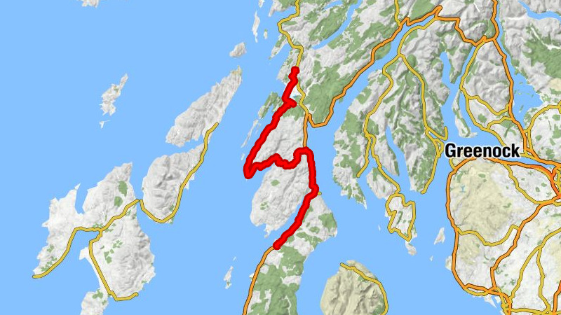 Clachan - West Loch Hotel restaurant - South Knapdale Church, Achahoish - Living Stones Christian Centre