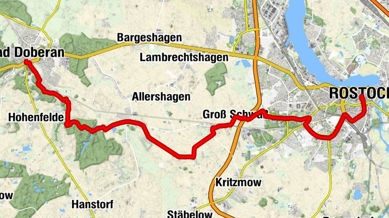 Bad Doberan - Klosterkapelle - St.-Johanniskirche - Nördliche Altstadt