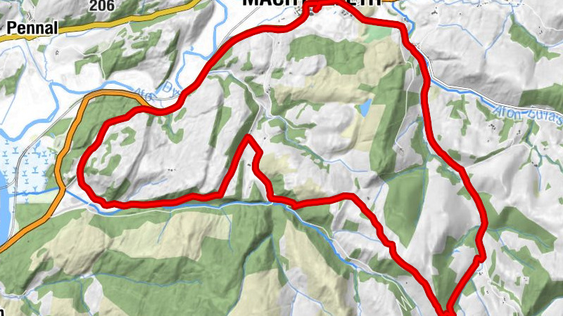 Machynlleth - The White Lion Hotel - Shilam - OGI Picnic Table