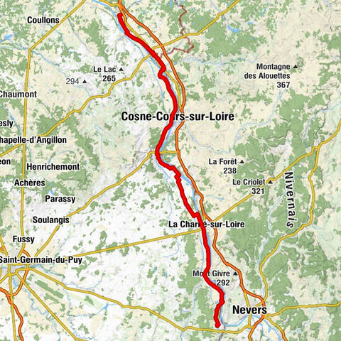 Cuffy - Église Saint-Maurice - Église Saint-Julien - Briare