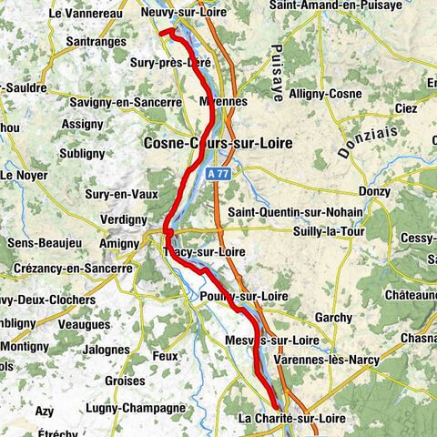 Couargues - Au Bord de la Loire - Église Saint-Julien - Belleville-sur-Loire