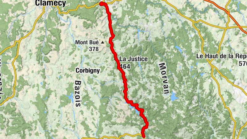 Château-Chinon - Église Saint-Pierre - Église Notre-Dame - La Terrasse