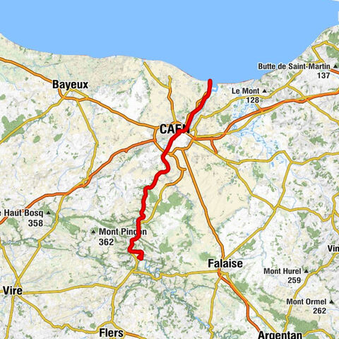 Gare Maritime de Ouistreham - Ouistreham - Chapelle Saint-Anne - Clécy