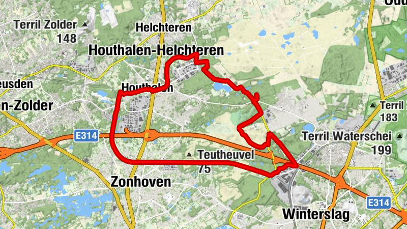 Restaurant Abdijhoeve - Houthalen-Helchteren - Sint-Martinuskerk - Genk