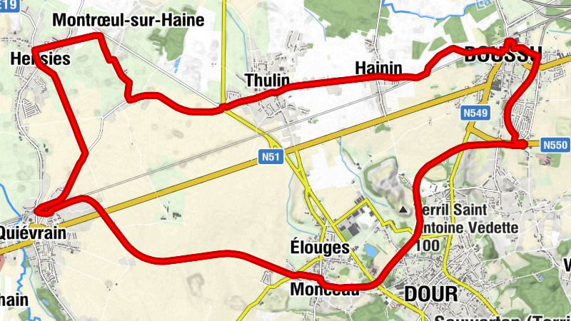 Hensies - Dour - Saint-Ghislain - Église Notre-Dame de la Visitation