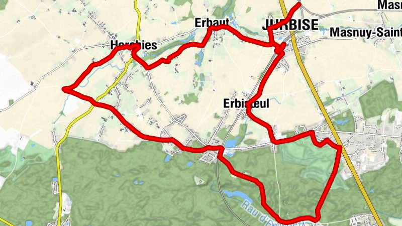 Jurbise - Église Notre-Dame - Chapelle Notre-Dame du Mouligneau - Église Saint-Martin