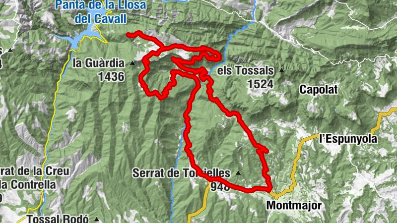 Correà - Capolat - Turó de l'Escala - Sant Martí de Correà