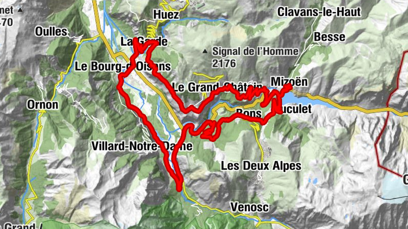 Le Bourg-d'Oisans - Église Saint-Pierre - La Garde - La Ville