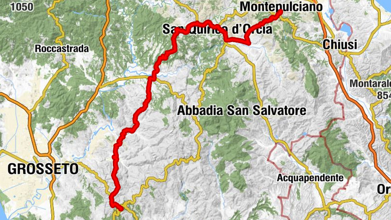 Scansano - Chiesa di Sant'Anna - Poggio alle Forche - Montepulciano