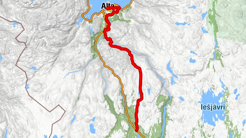 Suolovuopmi Fjellstue - Gargia fjellstue - Gargia - Karkia - Alta