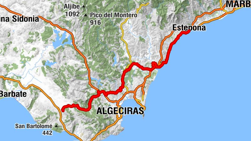 Nuestra Señora Divina Pastora - Puerto de Ojén - Bar Restaurante Venta el Frenazo - Estepona