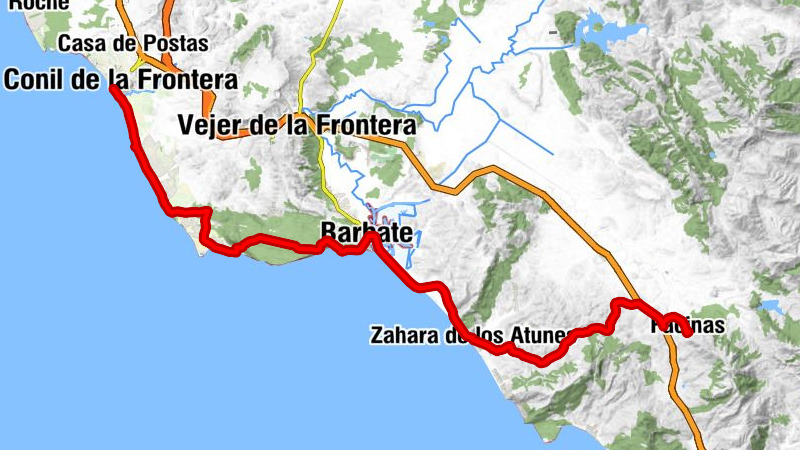 Conil de la Frontera - Chambala - Barbate - Nuestra Señora Divina Pastora