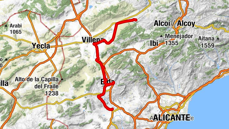 Banyeres de Mariola - Iglesia de Santa Maria - Iglesia de Santa Eulalia - Novelda