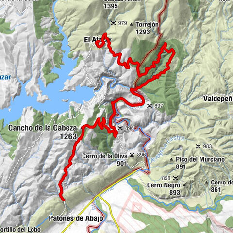 Asador Los Riscos - Cancho de la Cabeza - Iglesia de Santa Catalina de Alejandría - Patones de Arriba