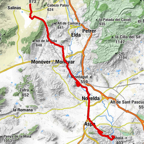 Balcó del Pantà - iglesia de San Roque - Ermita Virgen de los Dolores - Elda