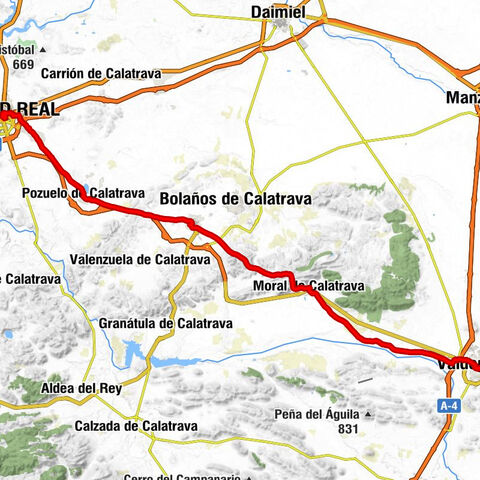 Ciudad Real - Iglesia de San Pedro - Ermita de la Magdalena (año 1734) - Valdepeñas