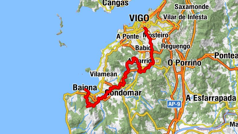 Vigo - Cerro de San Bartolomeu - Igrexa de San Xosé de Chandebrito - Capela da Misericordia