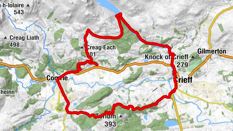 Perth and Kinross - Balmenoch - Crieff - The Royal Hotel