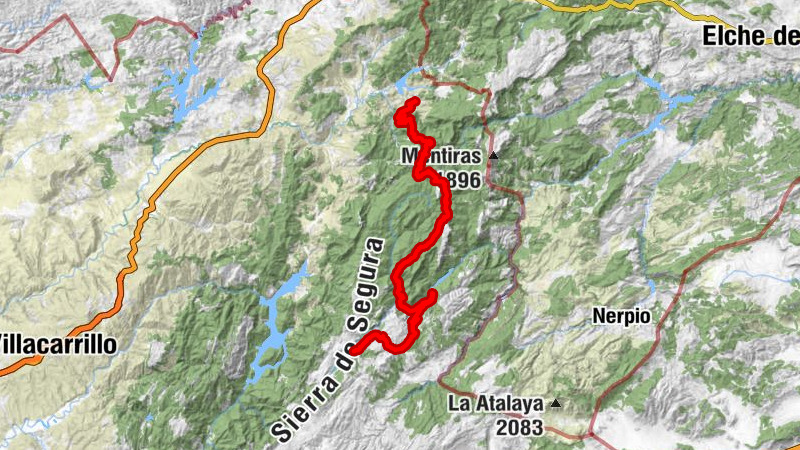 Santiago-Pontones - Los Anchos - Siles