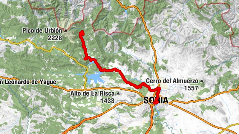Iglesia de San Francisco - Iglesia de San Juan de Rabanera - Iglesia Nuestra Señora del Pino - Santa Inés