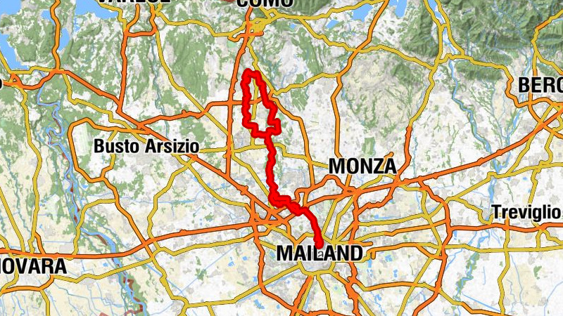 Stazione Milano Porta Garibaldi - Chiesa parrocchiale dell'Annunciazione - Chiesa Cristiana Evangelica Filadelfia - Chiesa parrocchiale di San Carlo Borromeo