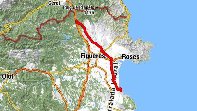 la Jonquera - Sant Sebastià - Església de Sant Pere - Antiga ciutat grega d'Empúries