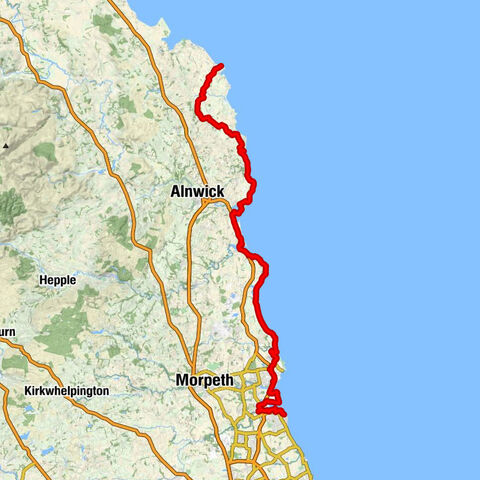 Blyth - Cowpen - Amble - Seahouses