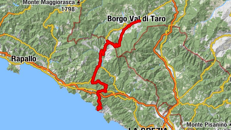 Borgo Val di Taro - Monte Tanano - Chiesa di San Giovanni Battista - Bonassola